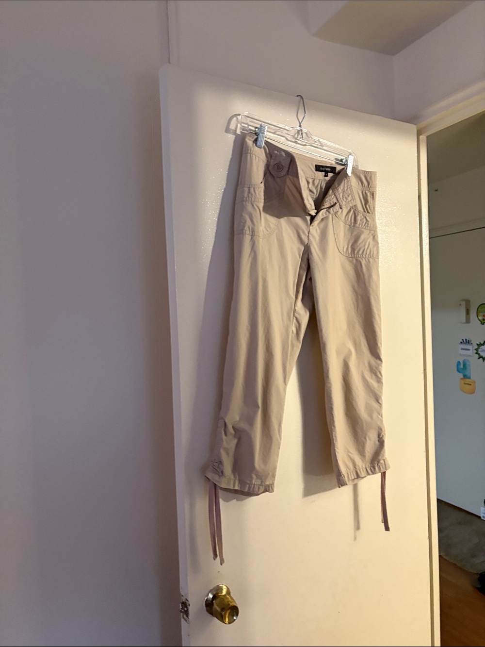 Beige Capris